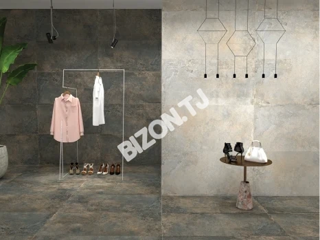 Керамическая плитка Sachli - Dark Gray, 60х120см 2